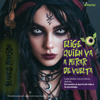 Modelo caracterizado con los pupilentes de fantasía Blanco Manson
