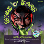 Pupilentes de fantasía Gato Rojo de Optioutlet vistos de cerca