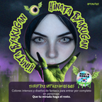 Pupilentes de fantasía Hinata Byakugan de Optioutlet vistos de cerca