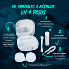 Cómo colocar tus pupilentes Rojo Neón en 4 pasos