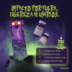 Pupilentes Rojo Vampiro de hidrogel suave y flexible con 38% de contenido de agua