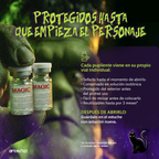 Cada pupilente viene sellado en su vial individual con solución isotónica