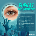 Ficha técnica de los pupilentes Verde Joker: Polimacon, 38% de agua