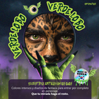 Pupilentes de fantasía Verde Lobo de Optioutlet vistos de cerca