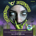Pupilentes de fantasía Zombie Blanco de Optioutlet vistos de cerca