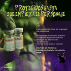 Cada pupilente viene sellado en su vial individual con solución isotónica